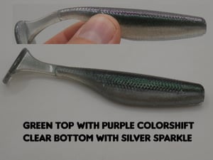 Image of 3.8" Paddle Tail Minnow (8pk) (Various Colors)