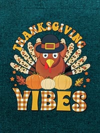 Image 3 of Thanksgiving Vibes Eco-Friendly Tote (dual-sided cute images)