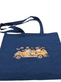 Image 5 of Fall Days Are Fun Days Eco-Friendly Tote (dual-sided cute images)