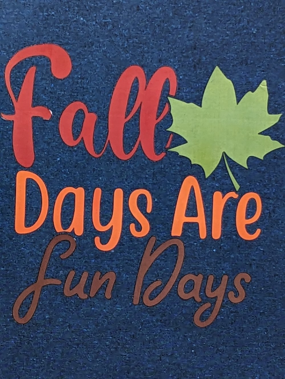 Image of Fall Days Are Fun Days Eco-Friendly Tote (dual-sided cute images)