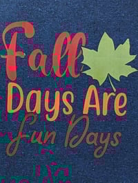 Image 3 of Fall Days Are Fun Days Eco-Friendly Tote (dual-sided cute images)