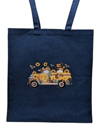 Image 2 of Fall Days Are Fun Days Eco-Friendly Tote (dual-sided cute images)