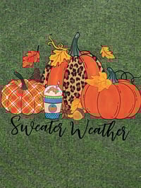 Image 3 of Sweater Weather Eco-Friendly Tote (dual-sided cute images)