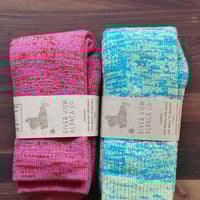 Image 3 of Alpaca and Merino Blend Cozy Socks
