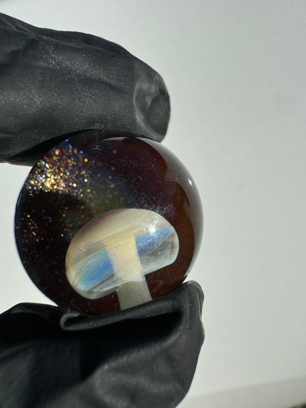 Image of Fumed Trapped Mushroom Top Marble