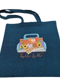 Image 5 of It's Fall Y'all Truck Eco-Friendly Tote (dual-sided cute images)