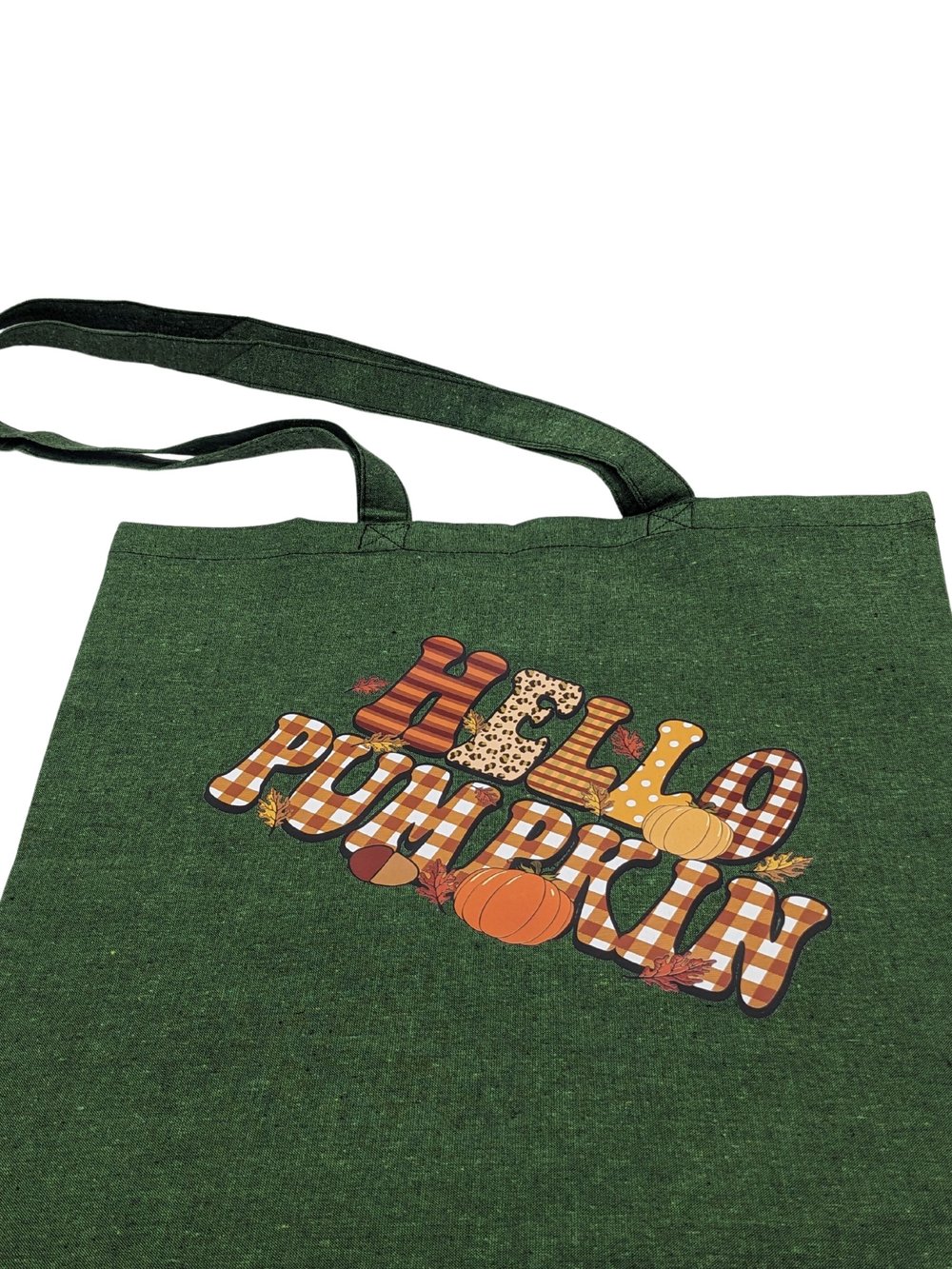 Image of I Love Fall Most of All Eco-Friendly Tote (dual-sided cute images)