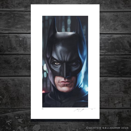 Image of THE DARK KNIGHT MINI PRINT