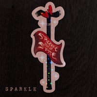 Image 3 of Chaos Canes ✦ Sparkly Vinyl Stickers ✦ 12.2x4.2 cm
