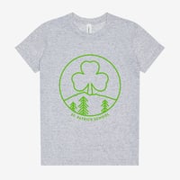 Image 3 of Graphic Tee - Green or Gray
