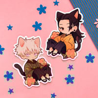 Image 1 of STICKERS - Gojo and Geto Kimono (S22)