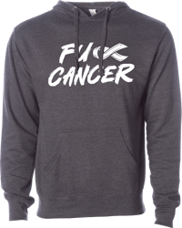 White Fuck Cancer Sweater
