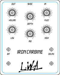 Iron Carbine - Multi faceted notch fuzz pre order