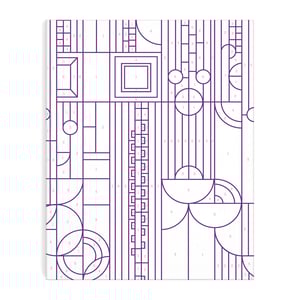 Image of Frank Lloyd Wright Paint By Numbers Kit 