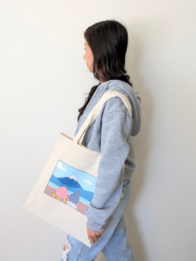Image of Laid Back Camp | Tote | Mt. Fuji