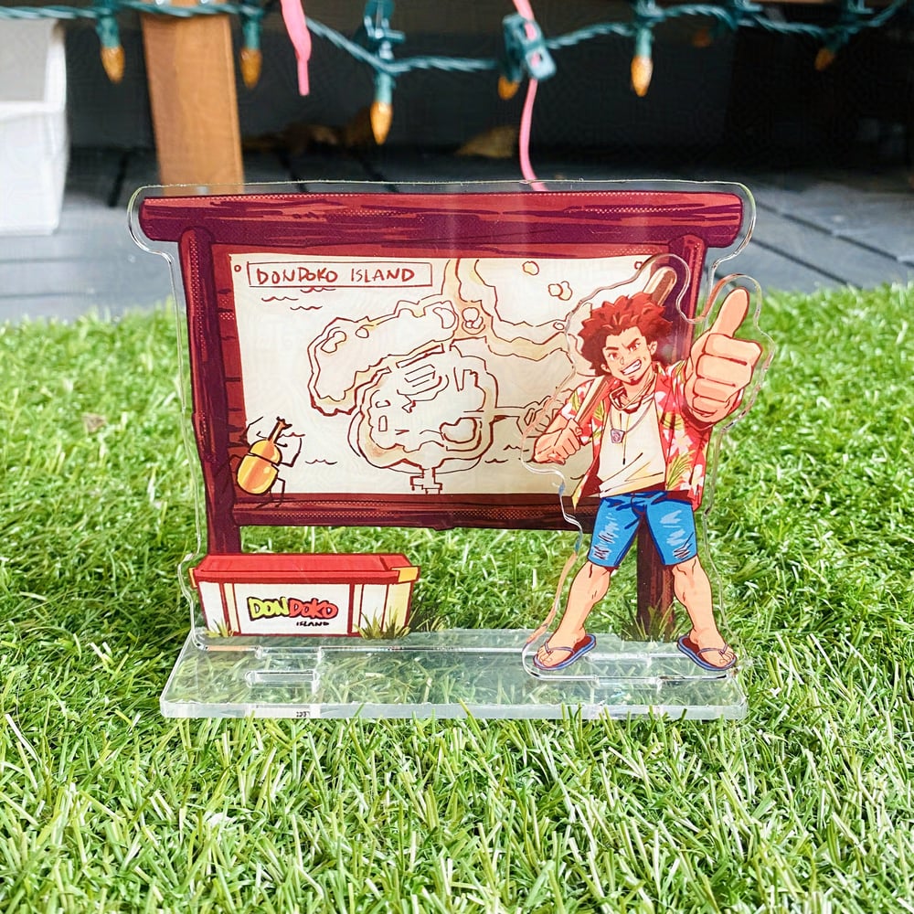 YKZ- Ichiban DONKDOKO Isalnd Memo Standee