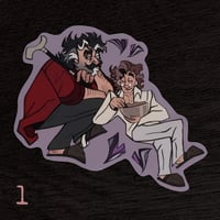Image 2 of Disaster Dads 1 ✦ Matt Stickers ✦ 5.5 to 11 cm