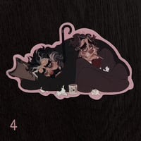 Image 5 of Disaster Dads 1 ✦ Matt Stickers ✦ 5.5 to 11 cm