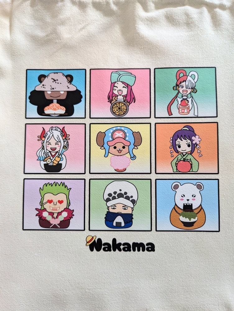 Image of One Piece | Food Theme Tote | Nakama