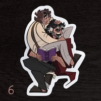 Image 3 of Disaster Dads 2 ✦ Matt Stickers ✦ 5.5 to 14 cm