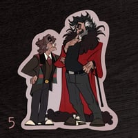 Image 2 of Disaster Dads 2 ✦ Matt Stickers ✦ 5.5 to 14 cm