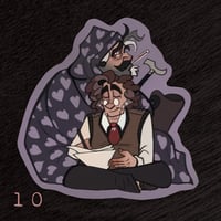 Image 3 of Disaster Dads 3 ✦ Matt Stickers ✦ 5.3 to 6.6 cm