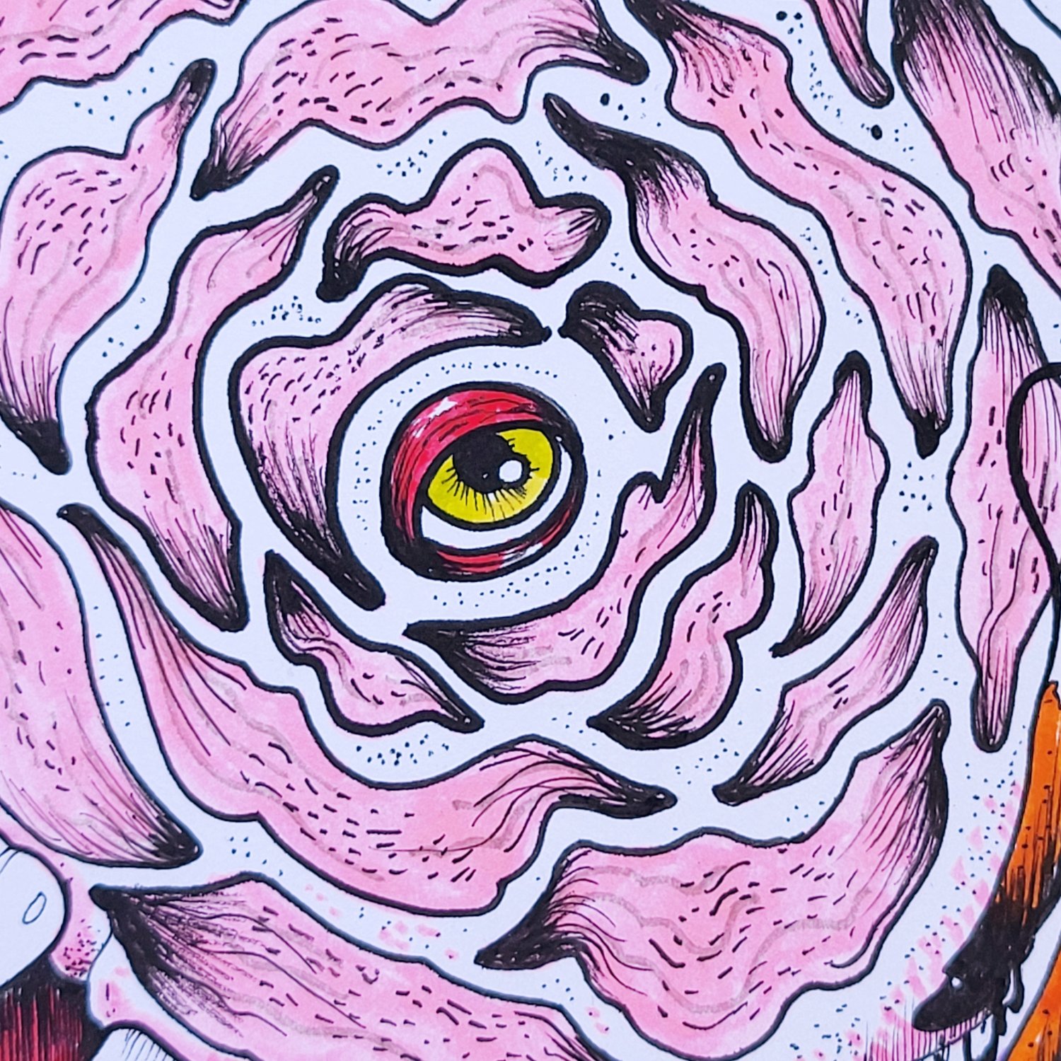 Image of Wake The Dead Original Drawing