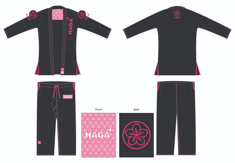 Image of CHERRY BLOSSOM (BLACK) YOUTH GI