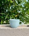 blue celadon mug