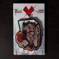 Image 1 of Grimport Menace - PoolGuard ✦ Doublesided Wooden Charm ✦ 7x5.6 cm