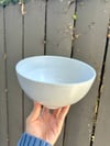 matte white bowl