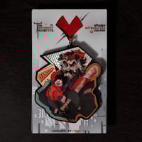 Image 1 of Grimport Menace - Grandpa ✦ Doublesided Wooden Charm ✦ 7x5.6 cm