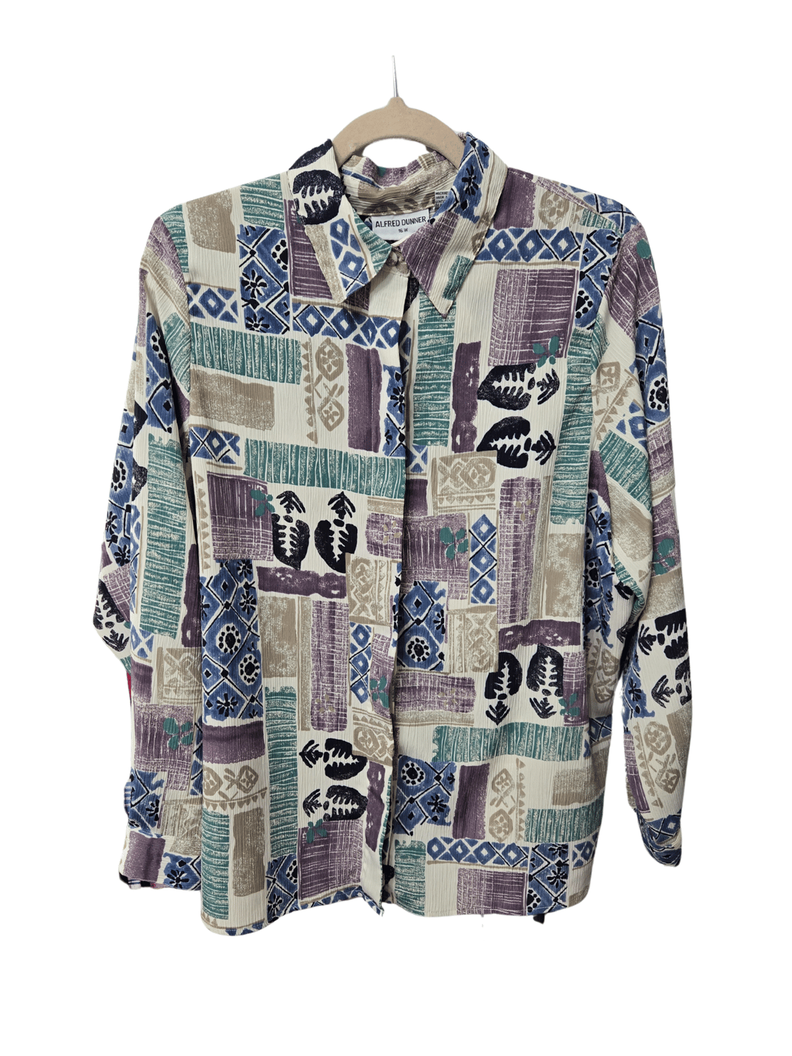 Image of Alfred Dunner Long Sleeve Button-Up