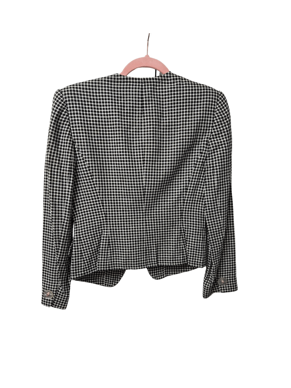 Image of Vintage Liz Claiborne Houndstooth Crop Blazer