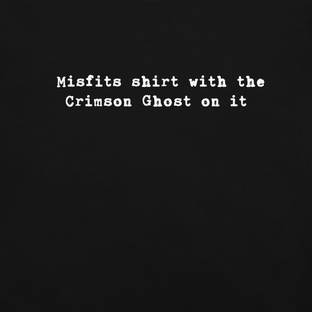 Crimson Ghost t-shirt