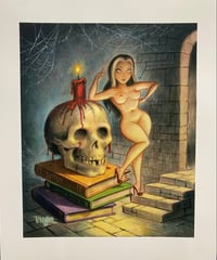 Image 1 of Cursed Knowledge (Giclee print)