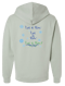 Image of Venice Santa Gondo design-Hoodie 2-Sided - Sage Green