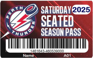 Image of 2025 Season Saturday Only Seated Pass