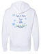 Image of Venice Santa Gondo design-Hoodie 2-Sided - White
