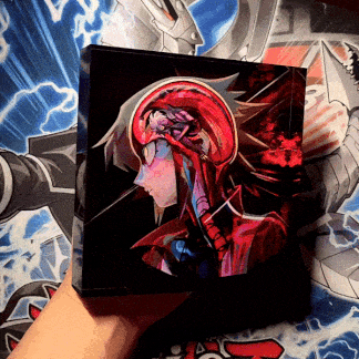 Judai/Yubel Burrow Acrylic Block