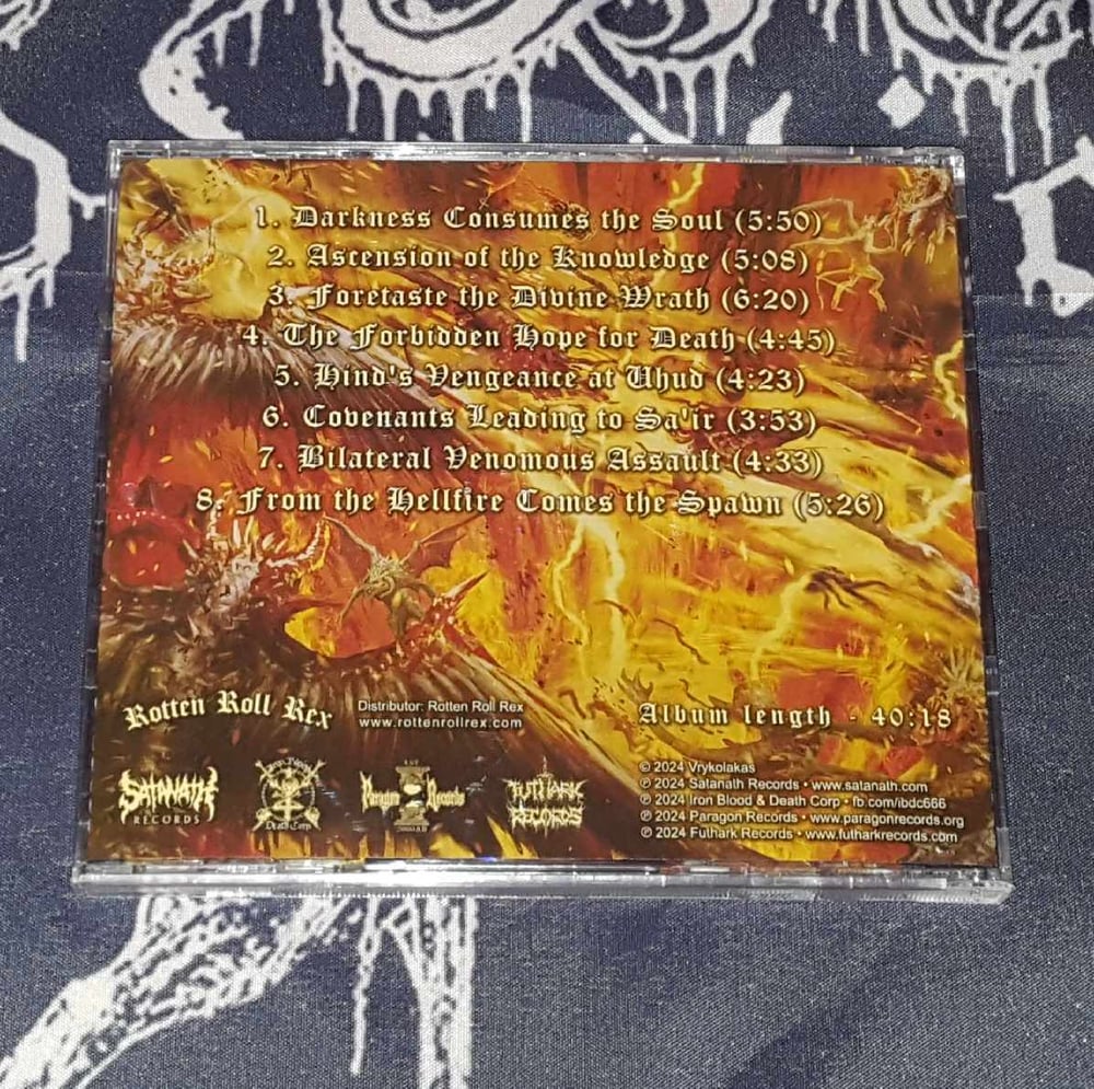 Vrykolakas - Nocturnal Dominion Of Death - CD