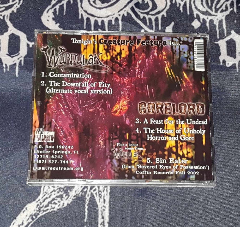 Wurdulak / Gorelord - Creature Feature II - Split CD