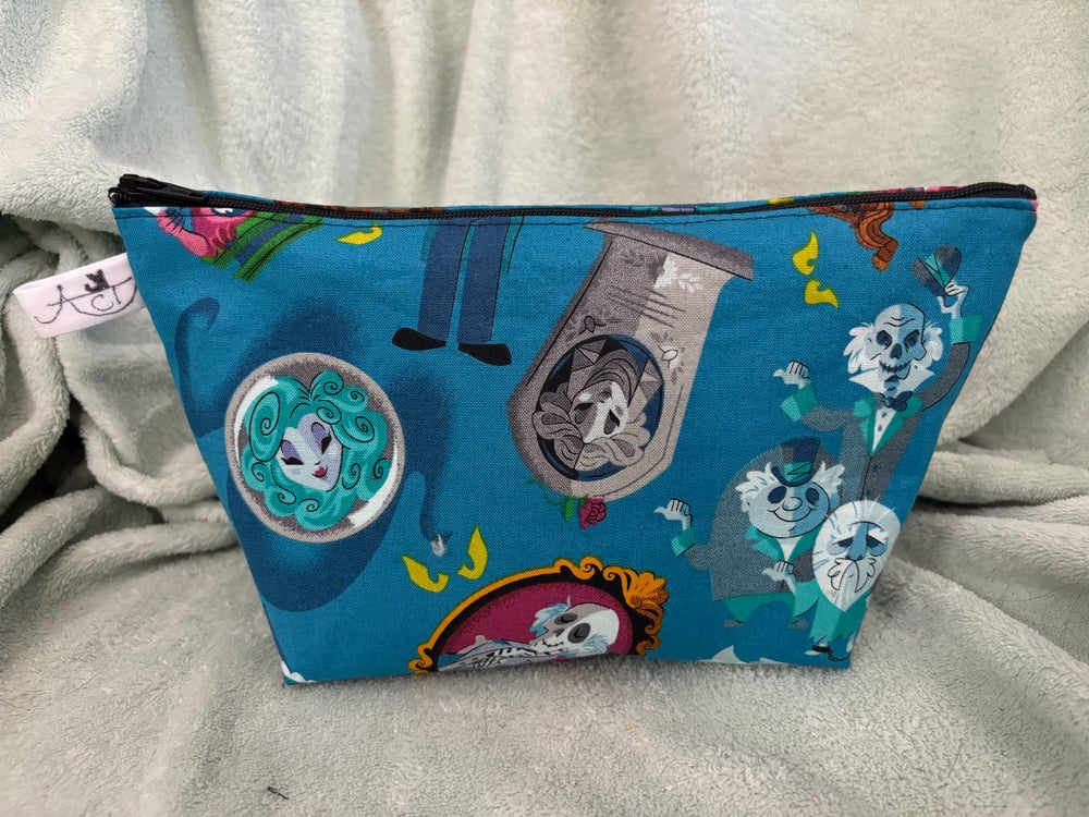 Image of Spooky House Zipper Pouch