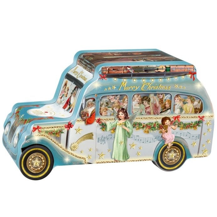 Image of Heidel Christmas Angels Chocolate Bus