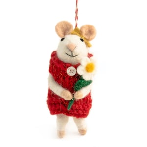 Image of Handmade Felt Christmas decorations