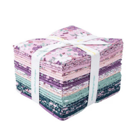 Image 1 of BUDS & BUTTERFLIES 21pc FQ Pack by Cayla Naylor for Riley Blake Designs