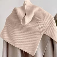 Knit Scarf beige 