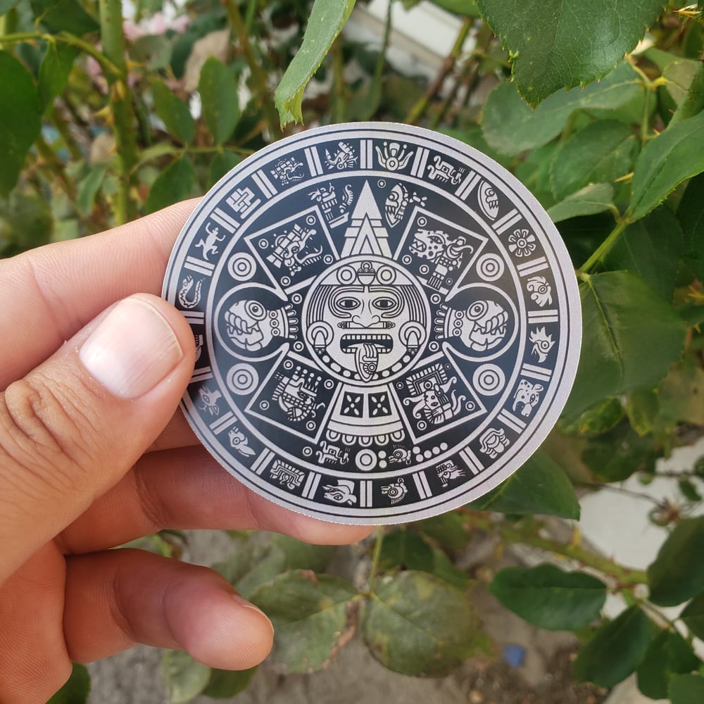 Aztec Calendar 3" Magnet