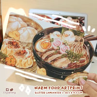 Image 1 of  PRE-ORDER [ Art Print ] Warm Food