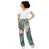 Image 4 of Monstera Wide-Leg Pants